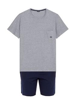 HOM | 2-Piece T-Shirt & Shorts Pajama Set商品图片,