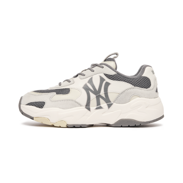 MLB | 【保税仓极速直发】美联棒 MLB 灰色NY运动鞋 男女通用 老爹鞋 3ASHC3S1N 50CGS商品图片,