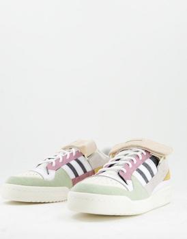 adidas originals推荐, Adidas | adidas Originals Forum 84 Low trainers in off white with colour details商品图片 