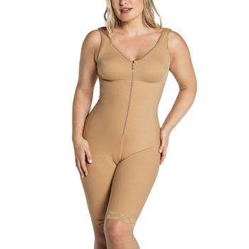 商品Leonisa | Full Body Slimming Zipper Bodysuit Contour Shaper,商家Macy's,价格¥845图片