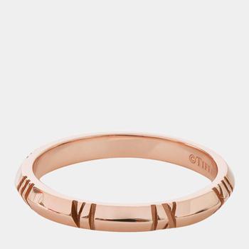 [二手商品] Tiffany & Co. | Tiffany & Co. Atlas X Closed Ring in 18k Rose Gold商品图片,6.9折
