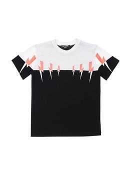 Neil Barrett | Thunder Color Block Jersey T-shirt商品图片,5.9折