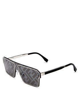 墨镜fendi是什么牌子, Fendi | Women's Shield Sunglasses, 142mm商品图片 