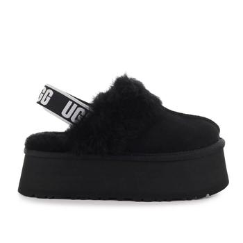 ugg凉鞋, UGG | UGG FUNKETTE BLACK SLIPPER商品图片 