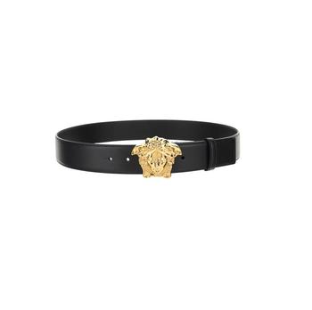 范思哲腰带, Versace | Versace Medusa Buckle Palazzo Belt商品图片 8.6折