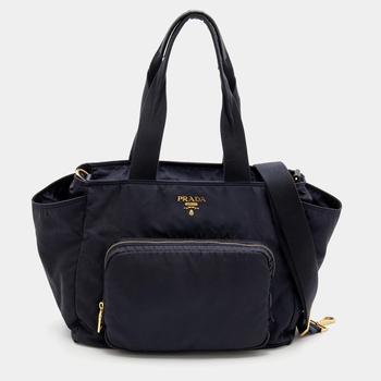 美国prada包, [二手商品] Prada | Prada Black Nylon Diaper Bag商品图片 8.6折, 满1件减$100, 满减