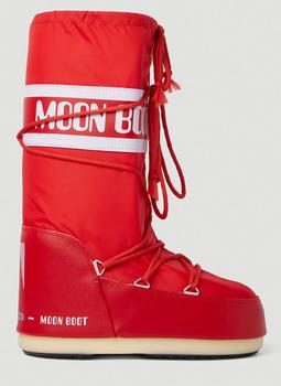 Moon Boot | Icon Snow Boots in Red商品图片,