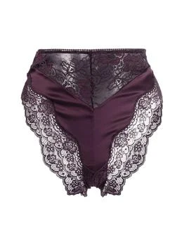 Yves Saint Laurent | scallop lace trim briefs,商家Suit Negozi Row,价格¥7737