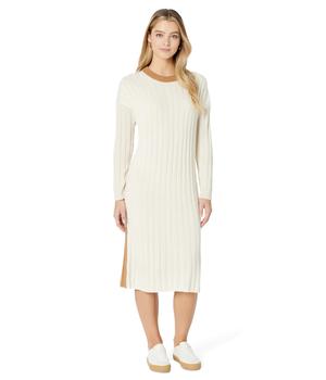 Madewell | (Re)sourced Ribbed Midi Sweater Dress商品图片,独家减免邮费