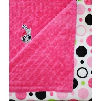 Lil' Cub Hub | Minky Baby Girl Blanket With Embroidered Raccoon,商家Macy's,价格¥380