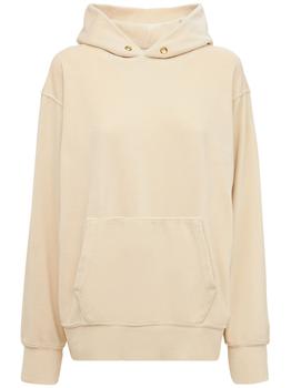 Les Tien | Cropped Velour Hoodie商品图片,6.9折