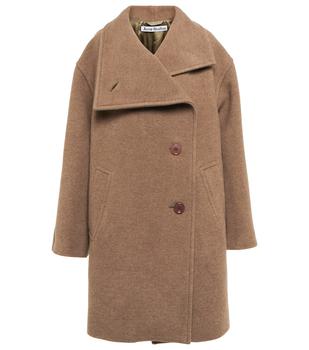 Acne Studios | Funnel-neck wool-blend coat商品图片,