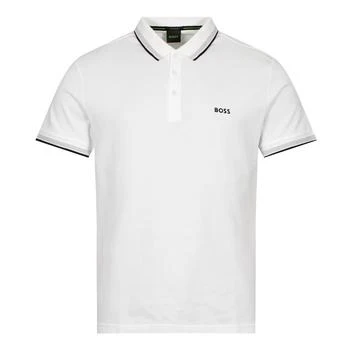 推荐BOSS Athleisure Paddy Polo Shirt - White商品