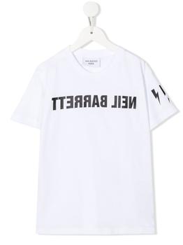 推荐Neil Barrett White Cotton Tshirt商品