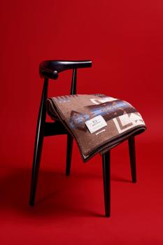 Woolrich | Archival Pattern Jacquard Pure Wool Blanket - Made in Italy商品图片,