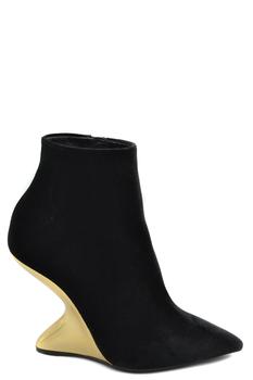 菲拉格慕鞋女靴, Salvatore Ferragamo | Salvatore Ferragamo Boots in Black商品图片 5.5折