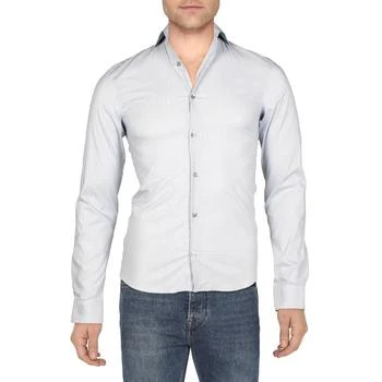 Calvin Klein | Calvin Klein Mens Collared Extra Slim Button-Down Shirt 4.9折