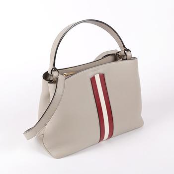 bally 包女包, Bally | NEW Bally Maddye Ladies 6232610 Beige Leather Shoulder Bag MSRP商品图片 5.1折, 独家减免邮费