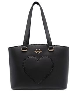 product whipstitch-heart logo tote bag - women image
