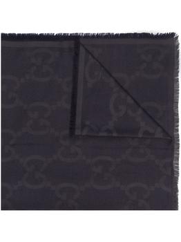 Gucci | GUCCI - Gg Jacquard Wool Scarf商品图片,