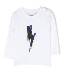 Neil Barrett | Neil Barrett T-shirt With Print商品图片,7.2折