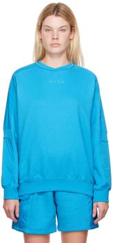 阿迪达斯卫衣, Adidas | Blue Cotton Sweatshirt商品图片 额外8.5折, 额外八五折