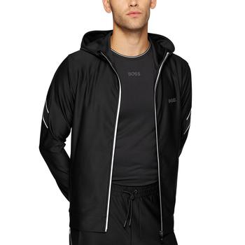 product BOSS Men's Zip-Up Slim-Fit Hooded Sweatshirt image