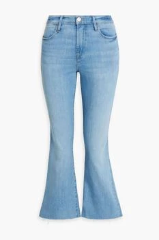 推荐Le Crop Flare high-rise kick-flare jeans商品