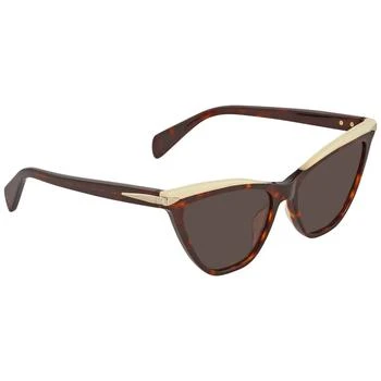 Rag & Bone | Brown Cat Eye Ladies Sunglasses RNB1021/S 0086/70 55 1.8折, 满$200减$10, 满减