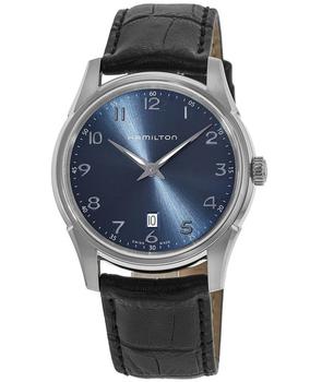 推荐Hamilton Jazzmaster Thinline Quartz Men's Watch H38511743商品