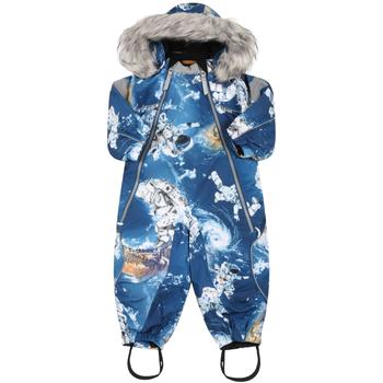 商品MOLO | Molo Light Blue Jumpsuit For Baby Boy With Austronates,商家Italist,价格¥1535图片