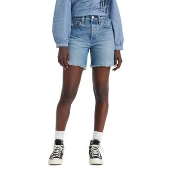 Levi's | 501® Mid-Thigh High Rise Straight Fit Denim Shorts,商家Macy's,价格¥313