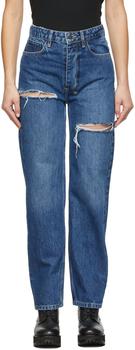 product Blue Brooklyn Stella Slashed Jeans image