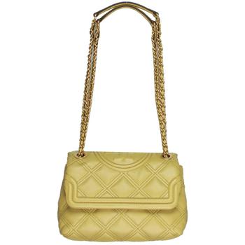 推荐Tory Burch Fleming Women's Soft Leather Quilted Convertible Shoulder Bag商品