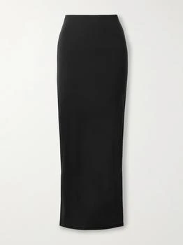 SKIMS | Fits Everybody 超长半身裙 （颜色：onyx）,商家NET-A-PORTER,价格¥388