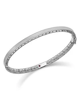 Roberto Coin | 18K White Gold Symphony Princess Bangle Bracelet,商家Bloomingdale's,价格¥16644