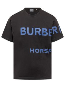 Burberry | Burberry Logo Printed Crewneck T-Shirt商品图片,5.9折起
