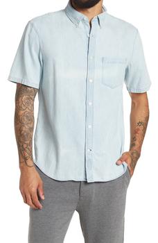 product Denim Short Sleeve Slim Fit Shirt image