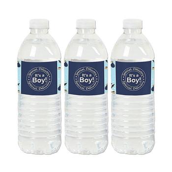 商品Big Dot of Happiness | Boy Special Delivery - It's A Boy Stork Baby Shower Water Bottle Sticker Labels - Set of 20,商家Macy's,价格¥89图片
