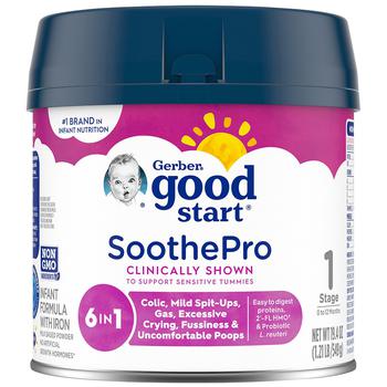 嘉宝北京, Gerber | Soothe 婴儿1段舒缓益生菌奶粉商品图片 独家减免邮费