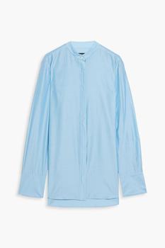 Joseph | Bratt cotton and silk-blend shirt商品图片,4折×额外7.8折, 额外七八折