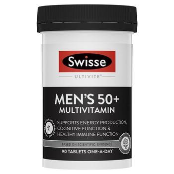 商品Swisse | 澳大利亚直邮swisse50岁以上 男性复合维生素舒压防脱发失眠90粒,商家Xifaner,价格¥268图片