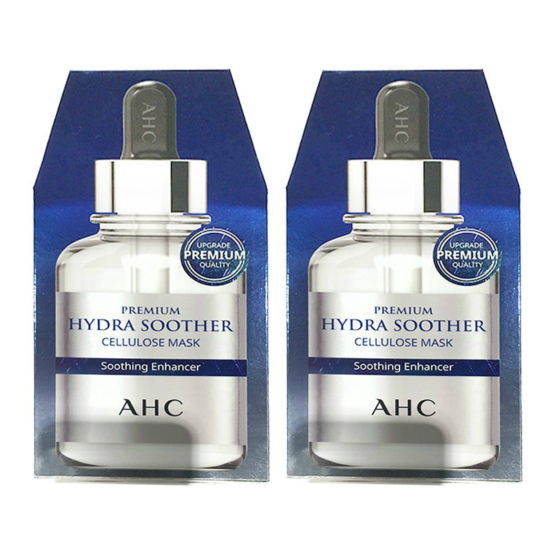 AHC | 【2件包邮装】AHC 第三代B5玻尿酸蓝色面膜 27ml*5/盒*2商品图片,额外8折, 包邮包税, 额外八折