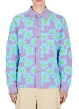 Jacquemus | Jacquemus Floral Patterned Long-Sleeved Shirt商品图片,4.7折起