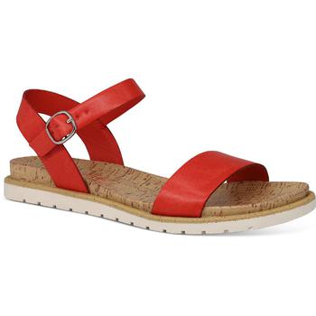 商品Sun + Stone | Sun + Stone Womens Mattie Ankle Strap Open Toe Slingback Sandals,商家BHFO,价格¥99图片