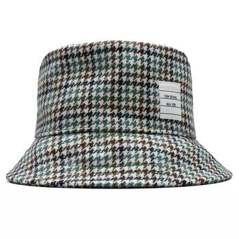 推荐Thom Browne Houndstooth Lambswool Bucket Hat - Seasonal Multi商品