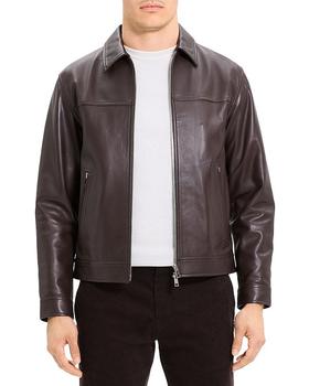 商品Theory | Rhett Point Nappa Leather Jacket,商家Bloomingdale's,价格¥7495图片