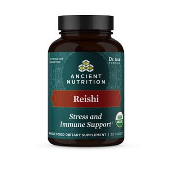 商品Ancient Nutrition | Reishi Stress and Immune Support | Tablets (30 Tablets),商家Ancient Nutrition,价格¥215图片