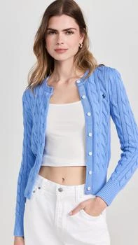 Ralph Lauren | Cotton Cable Long Sleeve Cardigan,商家Shopbop,价格¥1682