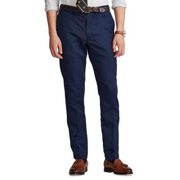 Ralph Lauren | Men's Big & Tall Straight Fit Linen-Blend Pants商品图片,